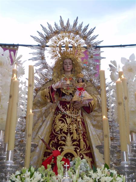 Madre y Patrona de Santiponce Coronada. Eduardo Fdez. López